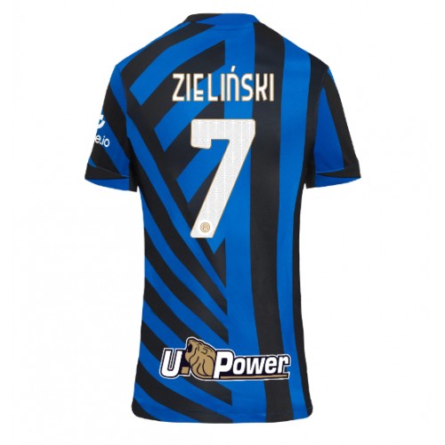 Dámy Fotbalový dres Inter Milan Piotr Zielinski #7 2024-25 Domácí Krátký Rukáv